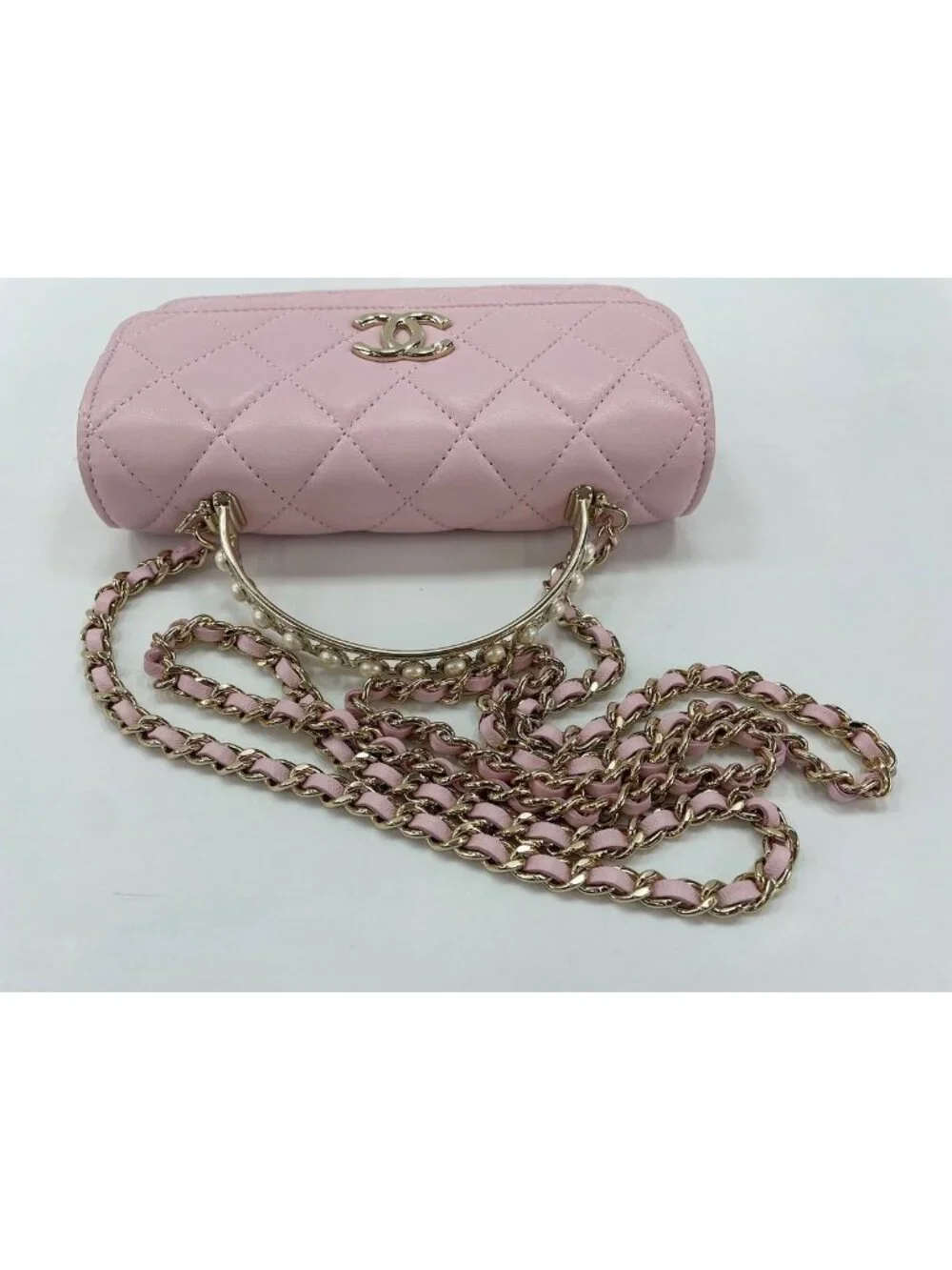 Chanel Handbag 2-Way Quilted
